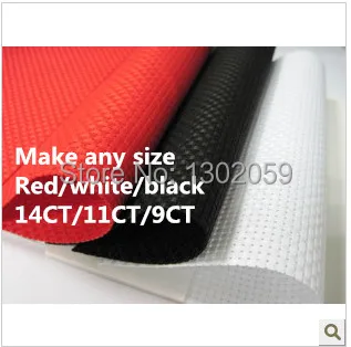 Whites/Red/Black 100X50 cm 14CT/11CT/9CT Cross Stitch Fabric Aida Cloth Available Canvas Embroidery Or Make Any Size
Whites/Red/Black 100X50 cm 14CT/11CT/9CT Cross Stitch Fabric Aida Cloth Available Canvas Embroidery Or Make Any Size