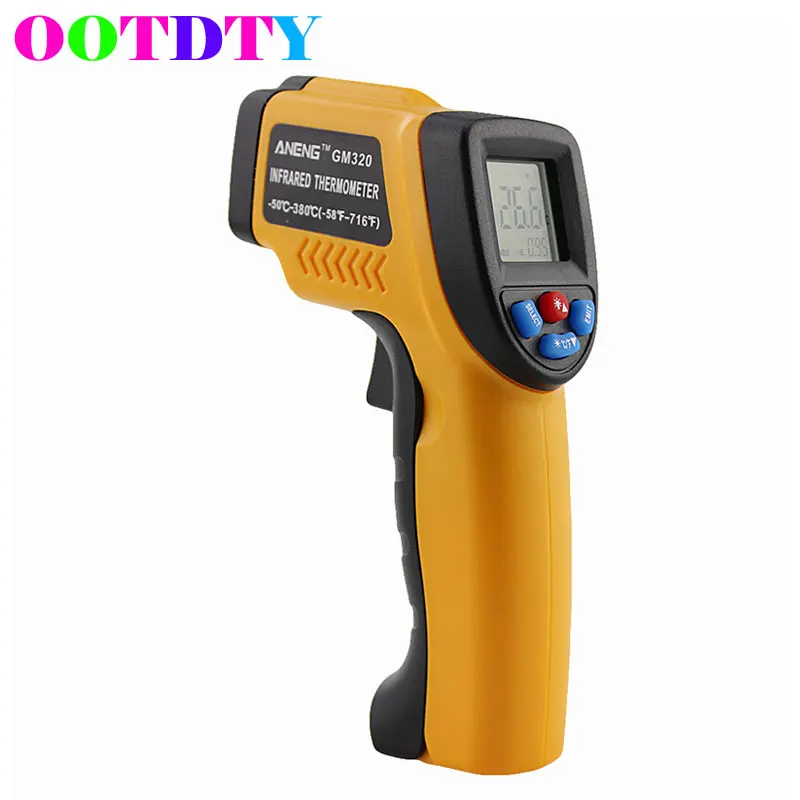 -50~380degrees Handheld Non-Contact Digital LCD Temp IR Laser Gun Infrared Thermometer APR5_30
-50~380degrees Handheld Non-Contact Digital LCD Temp IR Laser Gun Infrared Thermometer APR5_30