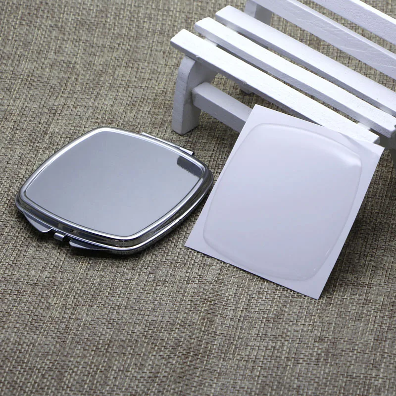 Square Compact Mirror Portable Makeup Mirror DIY pocket mirror blanks with Epoxy Sticker silver color 50pcs/lot free shipping
Square Compact Mirror Portable Makeup Mirror DIY pocket mirror blanks with Epoxy Sticker silver color 50pcs/lot free shipping