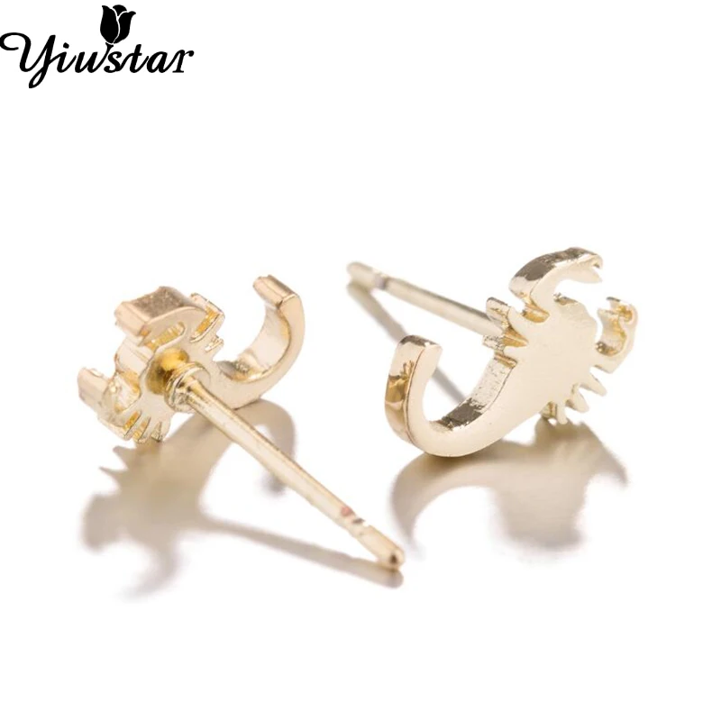 Yiustar Girls Earrings Tiny Gold Scorpion Earrings Animal Stud Earrings for Femme Stainless Steel Jewelry
Yiustar Girls Earrings Tiny Gold Scorpion Earrings Animal Stud Earrings for Femme Stainless Steel Jewelry