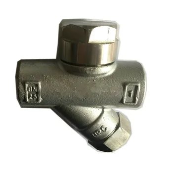 Stainless Steel 304 Y Female Thread Disc Type Steam Valve Thermodynamic Steam Trap For Steam Heating Equipment DN15 DN20 DN25
Stainless Steel 304 Y Female Thread Disc Type Steam Valve Thermodynamic Steam Trap For Steam Heating Equipment DN15 DN20 DN25