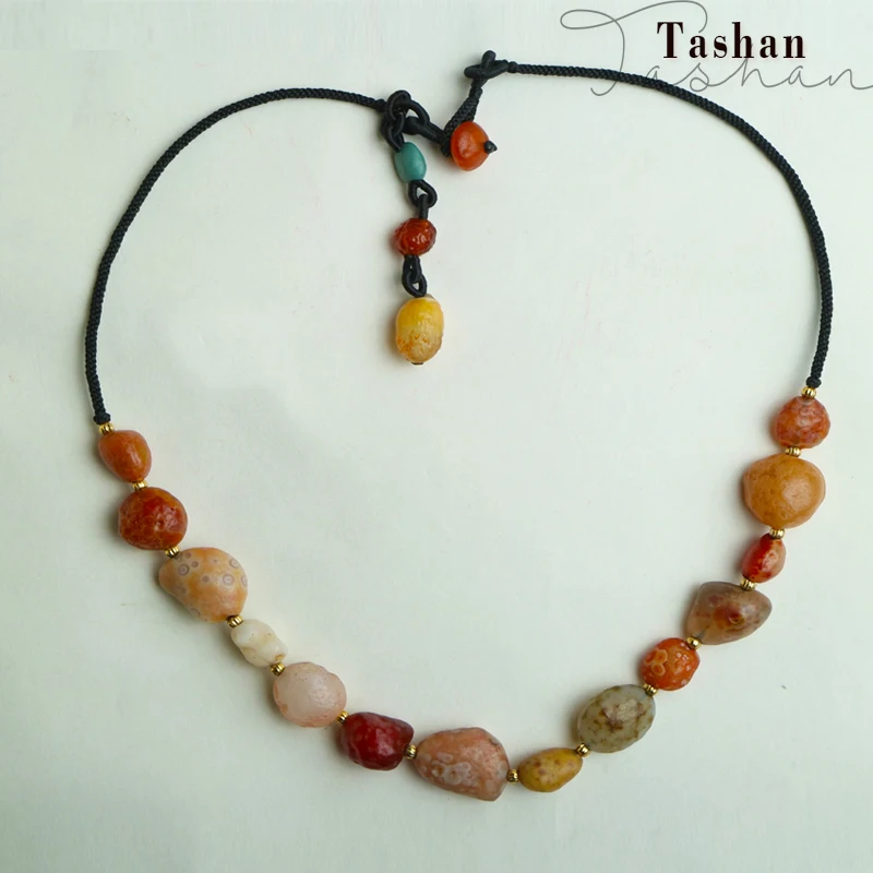 2019 New Necklace pendant Men and women colour Flower eye Bead National wind retro handmade Natural jewelry Cotton rope
2019 New Necklace pendant Men and women colour Flower eye Bead National wind retro handmade Natural jewelry Cotton rope