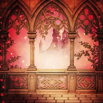 Fairy Tale Castle Princess Wedding Party Photo Booth Backdrop Stone Pavilion Flowers Children Photography Background Brick Floor
Fairy Tale Castle Princess Wedding Party Photo Booth Backdrop Stone Pavilion Flowers Children Photography Background Brick Floor