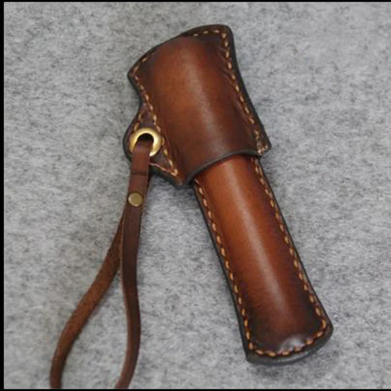 Handmade Genuine Leather Pencil Bag Portable Leather Pen Case Vintage Retro Style for office School Stationery
Handmade Genuine Leather Pencil Bag Portable Leather Pen Case Vintage Retro Style for office School Stationery