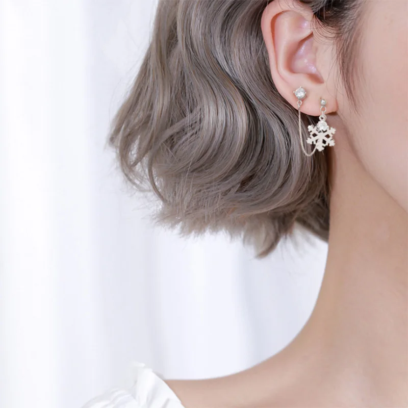New Arrival 925 Sterling Silver Snowflake Drop Dangle Earrings for Women Student Hipster Creative Fashion Jewelry Accessories
New Arrival 925 Sterling Silver Snowflake Drop Dangle Earrings for Women Student Hipster Creative Fashion Jewelry Accessories
