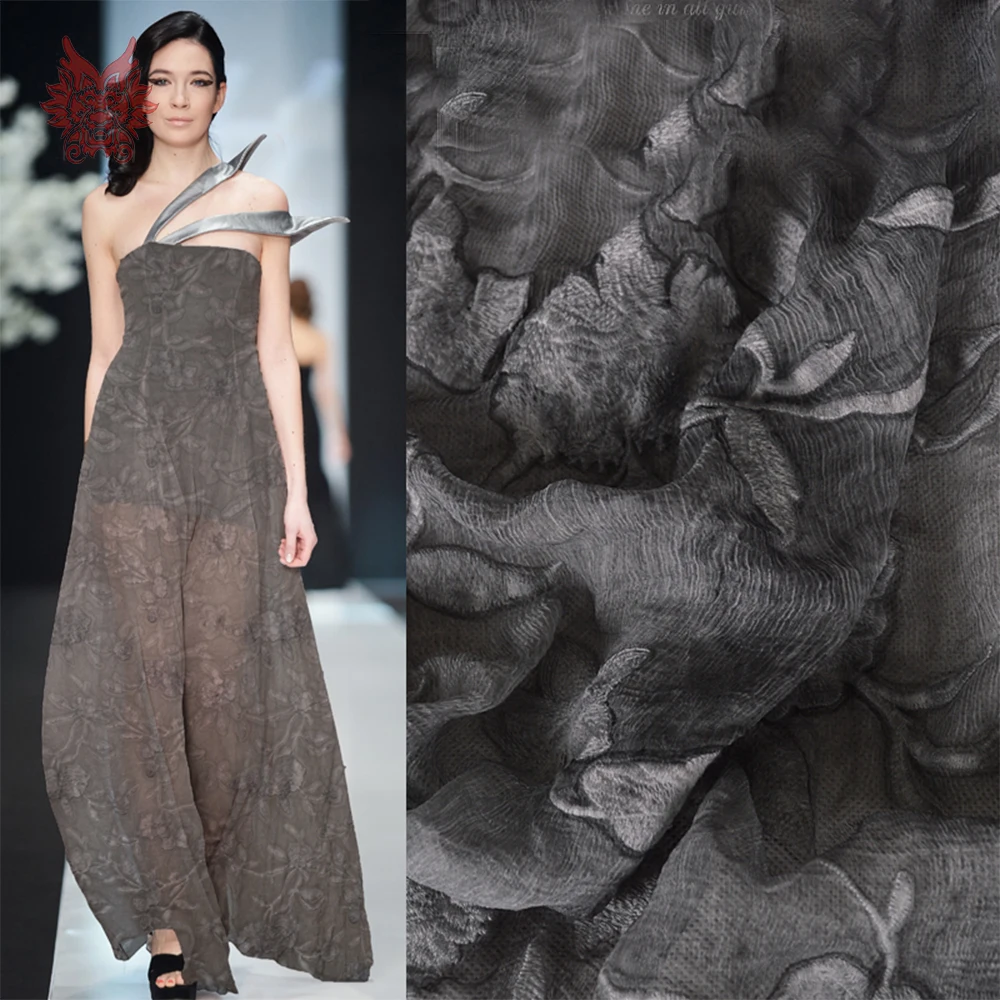 Luxury grey floral embroidery cotton silk fabric apparel for summer dress natural silk tissu tecidos stoffens tela 8mm SP5223
Luxury grey floral embroidery cotton silk fabric apparel for summer dress natural silk tissu tecidos stoffens tela 8mm SP5223