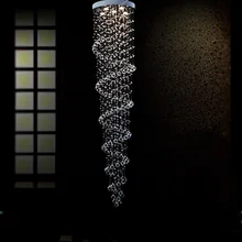Modern led Spiral Lustre Crystal Ceiling Light Fixtures Long Stair Light for Staircase Hotel Foyer Living Room Lamp
Modern led Spiral Lustre Crystal Ceiling Light Fixtures Long Stair Light for Staircase Hotel Foyer Living Room Lamp