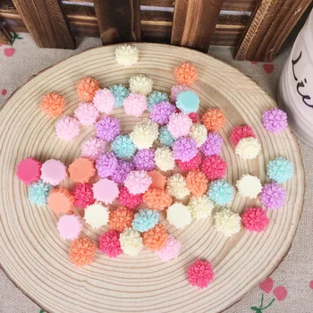 100Pieces Mixed Color Flatback Flat Back Resin Flower Cabochon Kawaii DIY Resin Craft Decoration Scrapbooking Accessories:12mm
100Pieces Mixed Color Flatback Flat Back Resin Flower Cabochon Kawaii DIY Resin Craft Decoration Scrapbooking Accessories:12mm