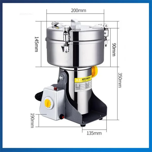 

Home Use Good Helper Dried Food Grinder Machine 1000G Swing Type Electric Milling Machine Electric Coffee Grinder