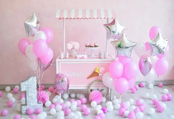 VinylBDS Photo Background Pink Backdrop Kids Birthday Globos Backdrops Dessert Car Photo Newborn 1st Birthday Party Decoration
VinylBDS Photo Background Pink Backdrop Kids Birthday Globos Backdrops Dessert Car Photo Newborn 1st Birthday Party Decoration