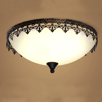 American Retro LED Ceiling Lamps Modern Glass Lampshade Flush Mount Light For Bedroom Living Room Kitchen Lighting Fixture CL216
American Retro LED Ceiling Lamps Modern Glass Lampshade Flush Mount Light For Bedroom Living Room Kitchen Lighting Fixture CL216