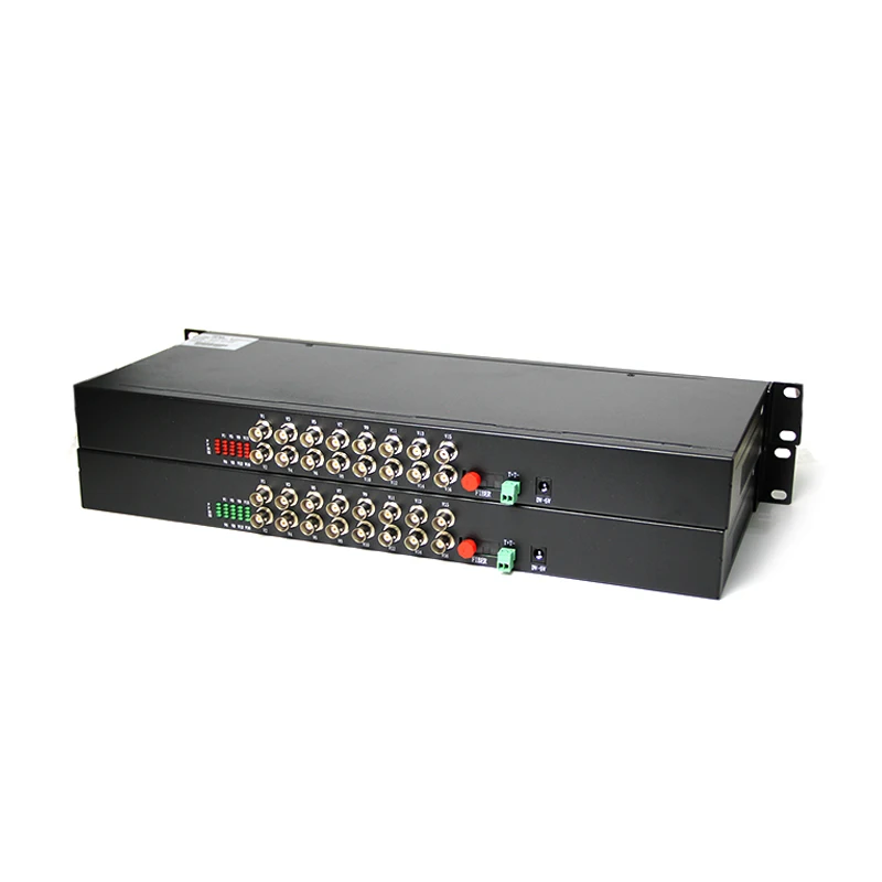 16 Port Video AHD TVI CVI Universal Support Over Fiber Optical Transmitter Receiver 1 data RS-485 Video to Fiber Converter 1Pair
16 Port Video AHD TVI CVI Universal Support Over Fiber Optical Transmitter Receiver 1 data RS-485 Video to Fiber Converter 1Pair