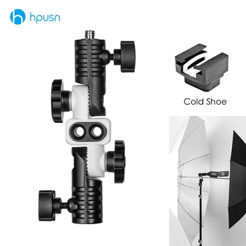 HPUSN N1 Universal Metal Cold Shoe Mount Flash Hot Shoe Adapter for Trigger Double Umbrella Holder Swivel Light Stand Bracket
HPUSN N1 Universal Metal Cold Shoe Mount Flash Hot Shoe Adapter for Trigger Double Umbrella Holder Swivel Light Stand Bracket