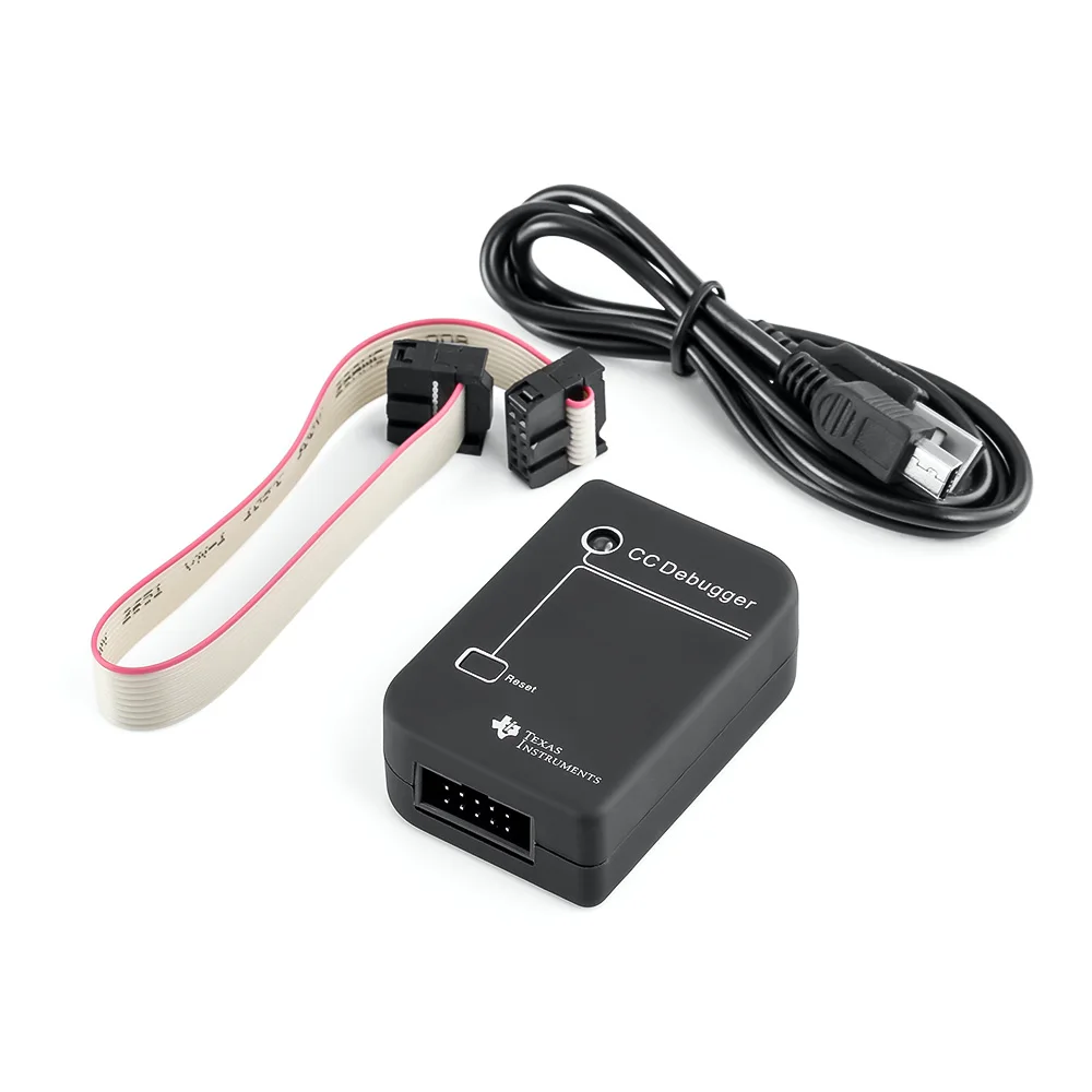 CC-DEBUGGER Black Bluetooth ZIGBEE Emulator Debugger and Programmer for RF System-on-Chips for Flash programming
CC-DEBUGGER Black Bluetooth ZIGBEE Emulator Debugger and Programmer for RF System-on-Chips for Flash programming