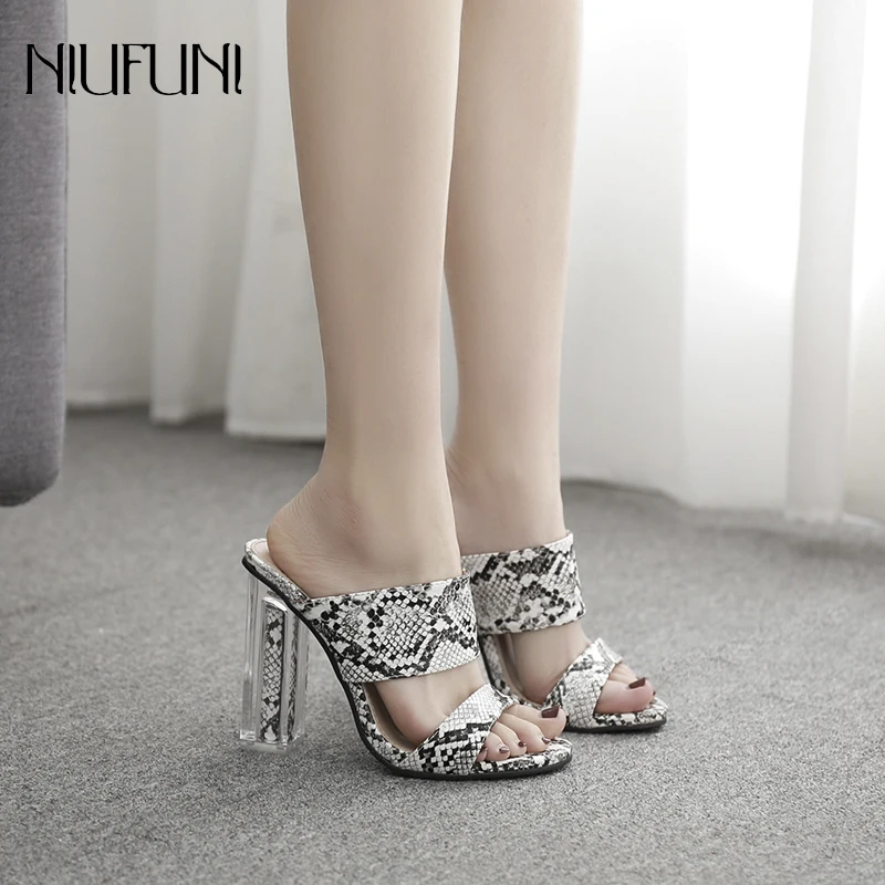 Fashion Crystal Heels Sexy Open Toe Snake Pattern Sandals Slides Slippers 2019 New Arrivals Ladies Hollow Party Shoes Sexy Pump
Fashion Crystal Heels Sexy Open Toe Snake Pattern Sandals Slides Slippers 2019 New Arrivals Ladies Hollow Party Shoes Sexy Pump