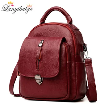LANYIBAIGE Fashion Design Women Backpack High Quality PU Leather Backpacks For Teenage Girls Female School Shoulder Bag Bagpack
LANYIBAIGE Fashion Design Women Backpack High Quality PU Leather Backpacks For Teenage Girls Female School Shoulder Bag Bagpack