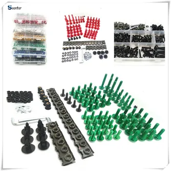 Motorcycle Accessories Fairing Body Bolts set Kit Fastener Clips Screw Nuts For YAMAHA Bulldog XJR400 HONDA CBF600 SA CBR600F
Motorcycle Accessories Fairing Body Bolts set Kit Fastener Clips Screw Nuts For YAMAHA Bulldog XJR400 HONDA CBF600 SA CBR600F