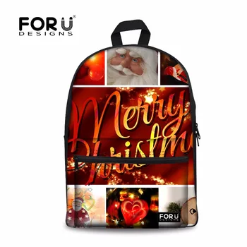 FORUDESIGNS Women Canvas Casual Backpacks Merry Christmas Female Travel Backpack School Softback Backpack for Teen Girls Mochila
FORUDESIGNS Women Canvas Casual Backpacks Merry Christmas Female Travel Backpack School Softback Backpack for Teen Girls Mochila