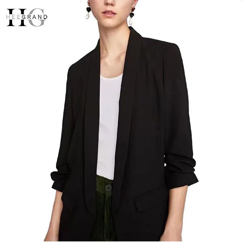 HEE GRAND 2018 Autumn Fashion Women Blazers OL Workwear Suits Plus Size XXL Black Suit Jacket Office Lady Blazer Feminino WWX476
HEE GRAND 2018 Autumn Fashion Women Blazers OL Workwear Suits Plus Size XXL Black Suit Jacket Office Lady Blazer Feminino WWX476