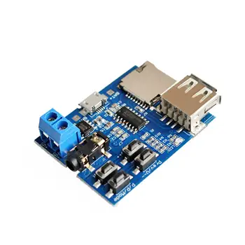 5pcs/lot TF card U disk MP3 Format decoder board module amplifier decoding audio Player
5pcs/lot TF card U disk MP3 Format decoder board module amplifier decoding audio Player