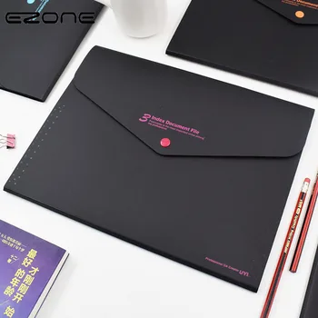EZONE 1PC A4 Button File Bag Large Capacity Multi-layer Folder 8 Colors Meeting Information Bag Creative Utility Stationery New
EZONE 1PC A4 Button File Bag Large Capacity Multi-layer Folder 8 Colors Meeting Information Bag Creative Utility Stationery New
