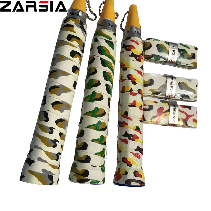 60 pcs ZARSIA Sticky thin 0.60mm PU Camouflage tennis overgrip,tacky Feel badminton racket over grip fishing rod grips
60 pcs ZARSIA Sticky thin 0.60mm PU Camouflage tennis overgrip,tacky Feel badminton racket over grip fishing rod grips