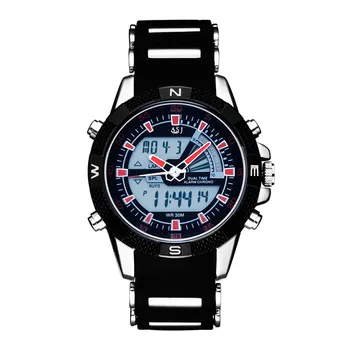 New Men Watches ASJ Top Luxury Brand Men's Quartz Clock Digital LED Watch Army Military Sport Watch Male relogio masculino
New Men Watches ASJ Top Luxury Brand Men's Quartz Clock Digital LED Watch Army Military Sport Watch Male relogio masculino