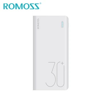 ROMOSS Sense8+ Power Bank 30000mAh External Battery Backup Power Supports Type-C USB Two-way QC3.0 Quick Charge
ROMOSS Sense8+ Power Bank 30000mAh External Battery Backup Power Supports Type-C USB Two-way QC3.0 Quick Charge