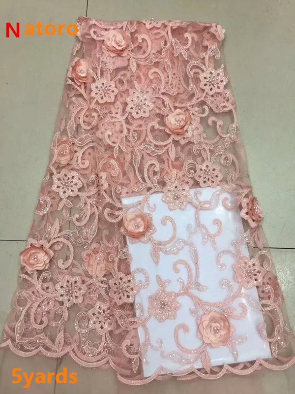 3D flowers design High Quality African Lace Fabrics 2018 French Net Lace Fabric beaded Tulle Mesh Lace for wedding dpA151
3D flowers design High Quality African Lace Fabrics 2018 French Net Lace Fabric beaded Tulle Mesh Lace for wedding dpA151