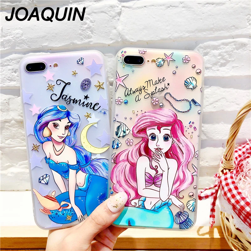 Alice Princess Mermaid Phone Cover For Apple iPhone X XR XS MAX 8 7 6 6S Plus Case Cute Fashion Soft TPU Back Cover Clear Cases
Alice Princess Mermaid Phone Cover For Apple iPhone X XR XS MAX 8 7 6 6S Plus Case Cute Fashion Soft TPU Back Cover Clear Cases