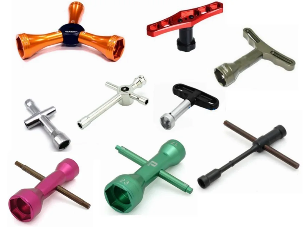 1/10 1/8 1/5 RC Car Tools HEX SOCKET WRENCH FOR 17, 23 & 24MM HEX WHEEL NUTS
1/10 1/8 1/5 RC Car Tools HEX SOCKET WRENCH FOR 17, 23 & 24MM HEX WHEEL NUTS