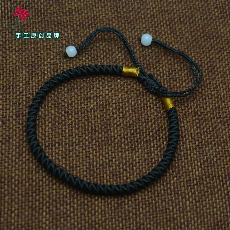 DAN'S ELEMENT Men red Rope Bangle Lucky Bracelets for Women Cord String Line Handmade Jewelry For Couple Lover Gift B001-black
DAN'S ELEMENT Men red Rope Bangle Lucky Bracelets for Women Cord String Line Handmade Jewelry For Couple Lover Gift B001-black