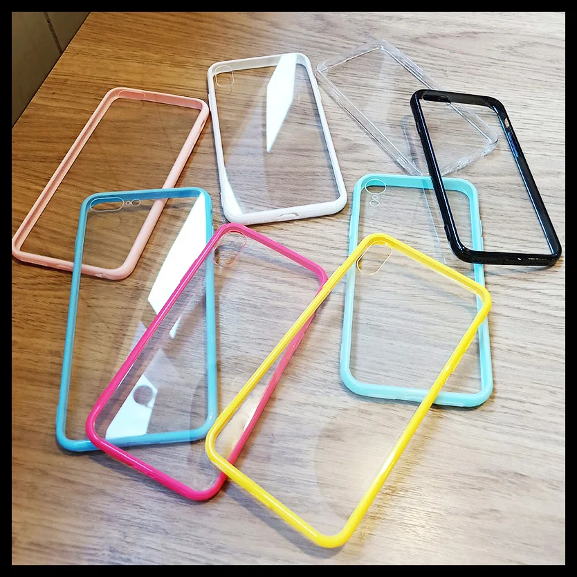 Candy Color Transparent Back Case for iPhone 11 Pro Max X XS Max XR Soft Acrylic Capa Fundas for iPhone 8 7 6 6S Plus Clear Cover Hoesjes
Candy Color Transparent Back Case for iPhone 11 Pro Max X XS Max XR Soft Acrylic Capa Fundas for iPhone 8 7 6 6S Plus Clear Cover Hoesjes