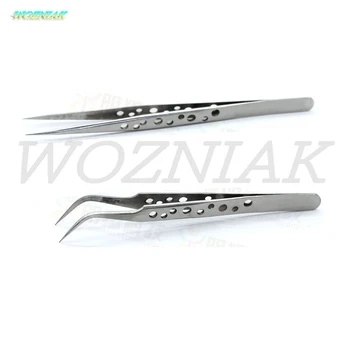 Stainless Steel hollow Precise forceps Non-slip Antimagnetic Anticorrosion Mobile phone chip IC motherboard tweezers Tools
Stainless Steel hollow Precise forceps Non-slip Antimagnetic Anticorrosion Mobile phone chip IC motherboard tweezers Tools