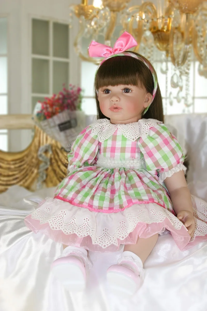 high quality Reborn Baby Doll alvie Princess Girl soft body 60cm Lifelike Realistic Silicone Kids Infant Lovely Babe Boneca gift
high quality Reborn Baby Doll alvie Princess Girl soft body 60cm Lifelike Realistic Silicone Kids Infant Lovely Babe Boneca gift