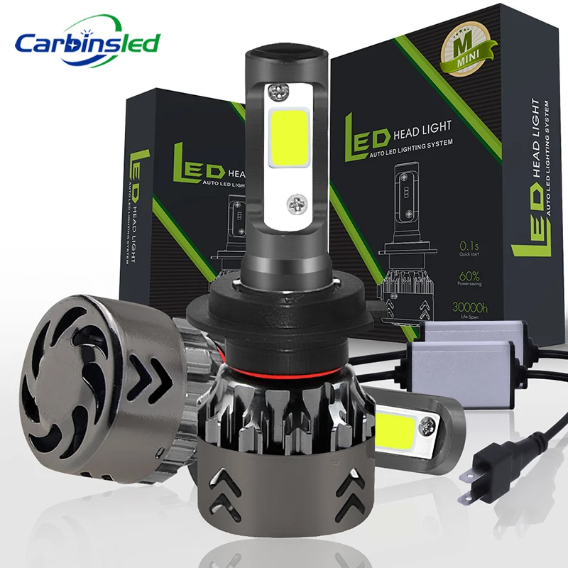 2pcs CARBINSLED 6000K H4 LED H7 H11 HB4 H1 H3 HB3 9005 9006 Auto Car Headlight Bulbs 60W 6000LM Car Styling 6000K LED Automotivo
2pcs CARBINSLED 6000K H4 LED H7 H11 HB4 H1 H3 HB3 9005 9006 Auto Car Headlight Bulbs 60W 6000LM Car Styling 6000K LED Automotivo