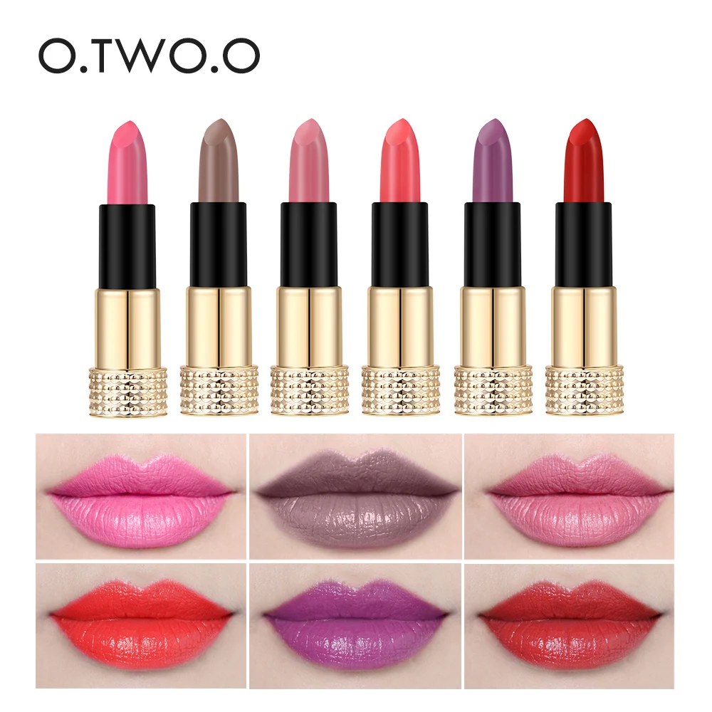 O.TWO.O 12pcs/kit New Lipstick Matte Long Lasting Kissproof Waterproof Matte Lip gross Make Up Lip 12colors Lips Makeup
O.TWO.O 12pcs/kit New Lipstick Matte Long Lasting Kissproof Waterproof Matte Lip gross Make Up Lip 12colors Lips Makeup