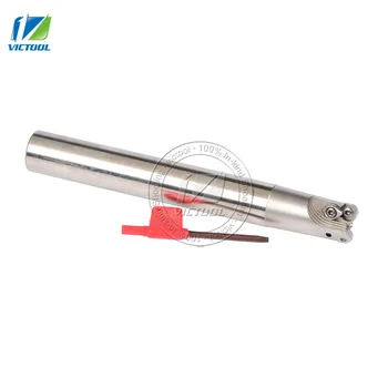 Indexable milling tools EMRC25-5R25-200-2T L=200mm Indexable Shoulder End Mill Arbor Cutting Tools, Milling Cutter Holder
Indexable milling tools EMRC25-5R25-200-2T L=200mm Indexable Shoulder End Mill Arbor Cutting Tools, Milling Cutter Holder