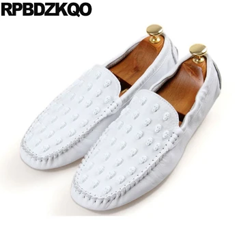 Rubber Soft Men Designer Leather Loafers New Skull Casual 2018 Slip On Genuine British Style Moccasins Shoes Real White Driving
Rubber Soft Men Designer Leather Loafers New Skull Casual 2018 Slip On Genuine British Style Moccasins Shoes Real White Driving