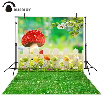 Allenjoy easter background for photo studio spring mushroom fence grass flower photography backdrop shoot prop photocall
Allenjoy easter background for photo studio spring mushroom fence grass flower photography backdrop shoot prop photocall