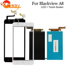Tools Lcd-Display Touch-Screen Mobile-Phone-Replacement Blackview for 5- Glass A8