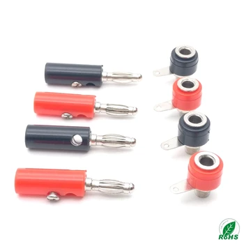 10set Male And Female 4mm Banana Plug Male And Female To Insert Connector Ba nana Pin DIY Model Parts
10set Male And Female 4mm Banana Plug Male And Female To Insert Connector Ba nana Pin DIY Model Parts