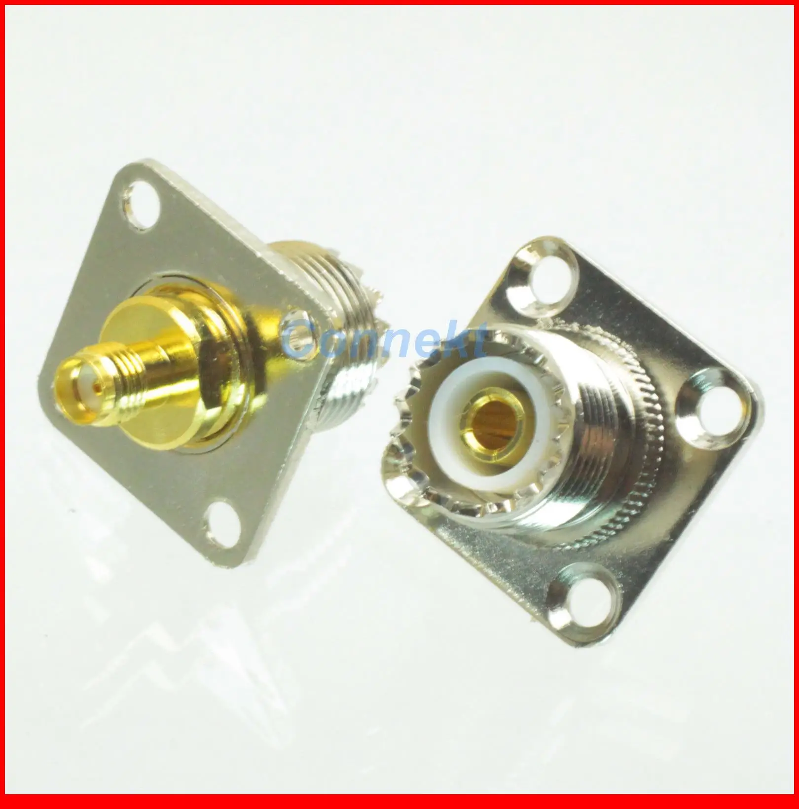 5 шт./лот UHF female SO239 to SMA female фланцевое крепление RF adapter коннектор
5 шт./лот UHF female SO239 to SMA female фланцевое крепление RF adapter коннектор