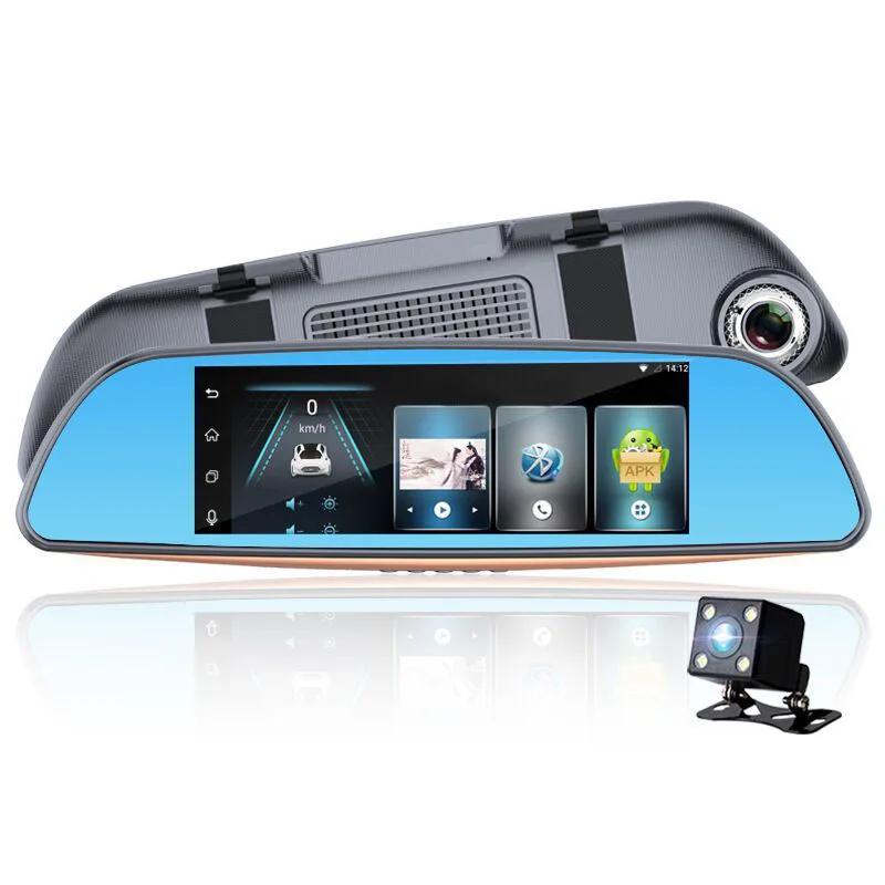 7" Dash Camera Car DVR WiFi Large Screen Driving Recorder Double Recording Inverted Image Parking Monitoring
7" Dash Camera Car DVR WiFi Large Screen Driving Recorder Double Recording Inverted Image Parking Monitoring