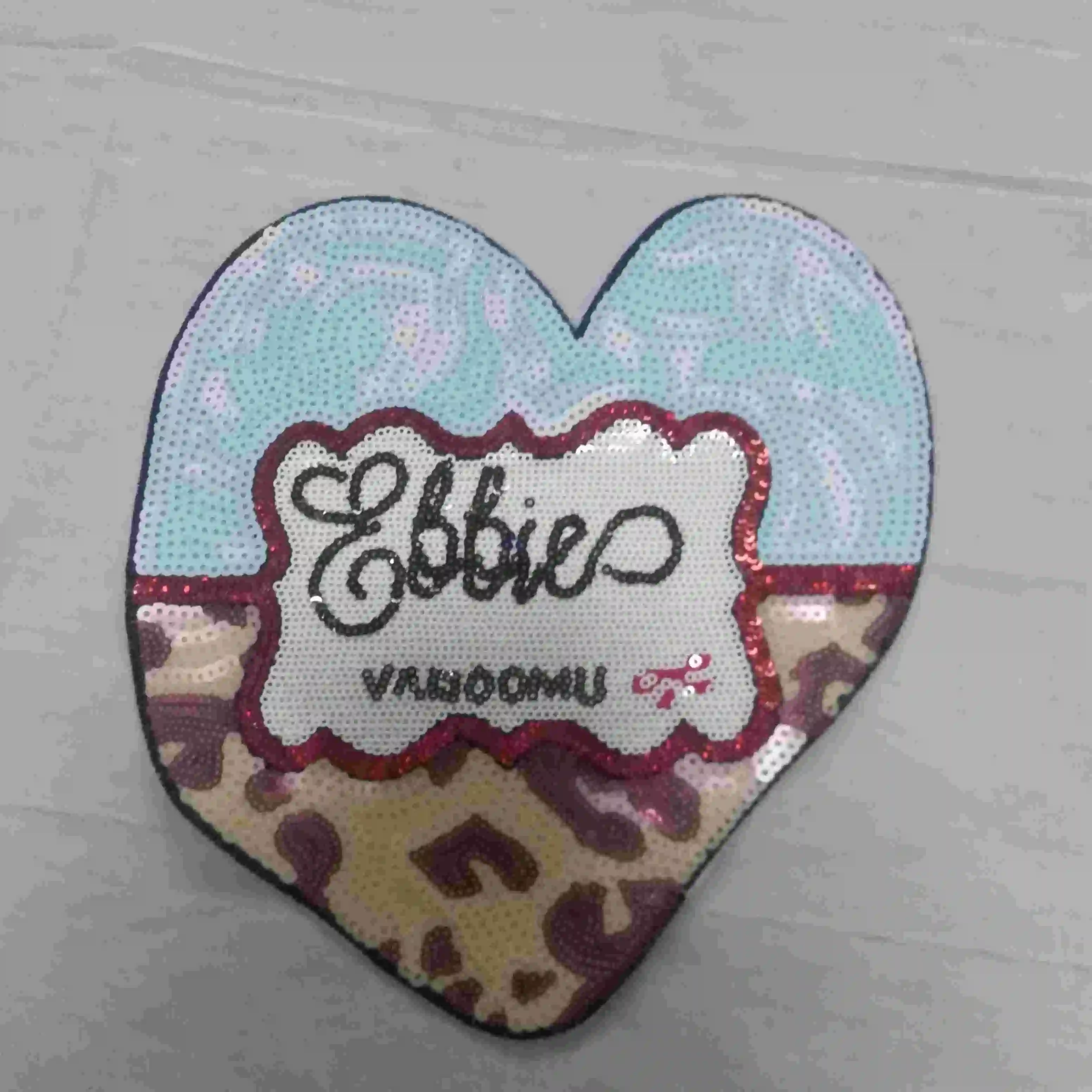 FengJu 2pc"Heart" patches for clothing Strips Sequined Patch Applique Iron on/Sew on decration fashion DIY Letter Patches fabric
FengJu 2pc"Heart" patches for clothing Strips Sequined Patch Applique Iron on/Sew on decration fashion DIY Letter Patches fabric
