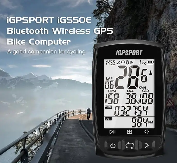 2 Pcs iGPSPORT iGS50E Bluetooth Wireless GPS Bike Computer 2.2 '' LED Screen Micro USB
2 Pcs iGPSPORT iGS50E Bluetooth Wireless GPS Bike Computer 2.2 '' LED Screen Micro USB