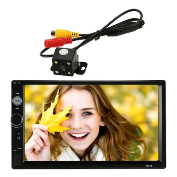 Universal 7" 2 Din Car video/mutimedia player autoradio Touch Screen Stereo Audio MP5 Player Bluetooth USB/TF FM Aux Input
Universal 7" 2 Din Car video/mutimedia player autoradio Touch Screen Stereo Audio MP5 Player Bluetooth USB/TF FM Aux Input