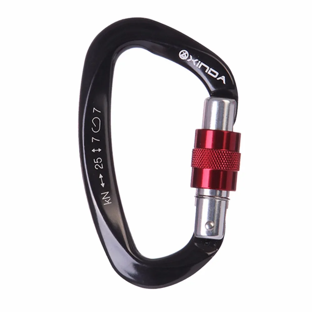 Professional 25 KN D Shape Safety Master Lock Carabiner Portable Outdoor Rock Climbing Buckle Equipment Useful 25KN
Professional 25 KN D Shape Safety Master Lock Carabiner Portable Outdoor Rock Climbing Buckle Equipment Useful 25KN