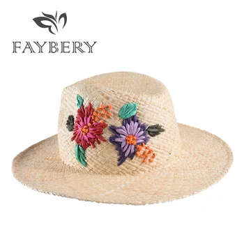 2019 Summer Big Sun Hat for Women Brim Raffia Straw Hats Flower Decor Outdoor Beach Bikini Sun Hat for Ladies
2019 Summer Big Sun Hat for Women Brim Raffia Straw Hats Flower Decor Outdoor Beach Bikini Sun Hat for Ladies