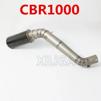 CBR1000RR Universal Motorcycle Full Exhaust Muffler Titanium Middle Pipe FOR Honda CBR1000 2008 2009 2010-16 Slip On SC009
CBR1000RR Universal Motorcycle Full Exhaust Muffler Titanium Middle Pipe FOR Honda CBR1000 2008 2009 2010-16 Slip On SC009